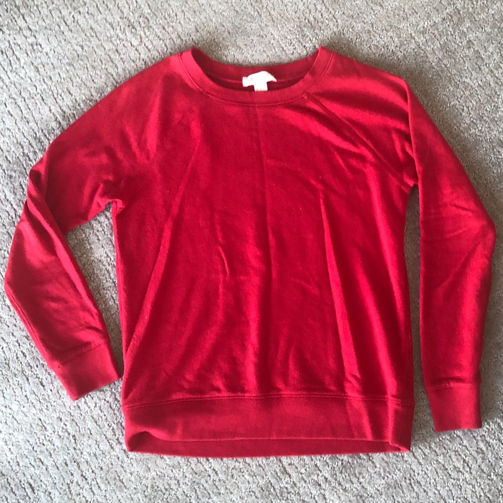 Forever 21 Red Sweatshirt